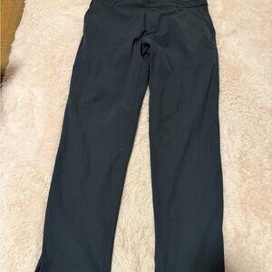 lululemon athletica Men's Black Straight-Leg Performance Pants